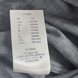 Louis Vuitton Nigo Navy Giant Damier Monogram Button Up Shirt