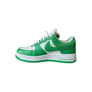 Louis Vuitton Nike Green & White Monogram Air Force 1