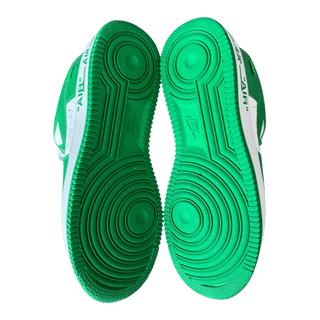 Louis Vuitton Nike Green & White Monogram Air Force 1