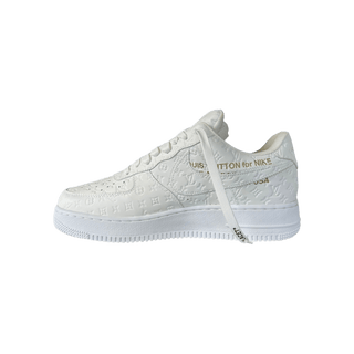 Louis Vuitton Nike White Monogram Low Top Air Force 1