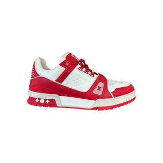 Louis Vuitton Product Red & White Monogram Trainers