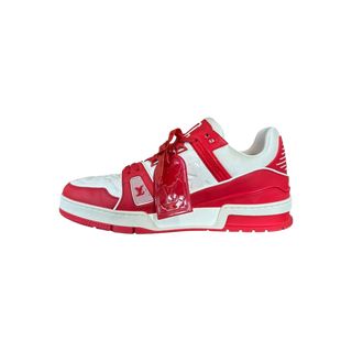 Louis Vuitton Product Red & White Monogram Trainers