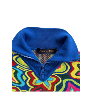 Louis Vuitton Psychedelic Quarter Zip Jacket