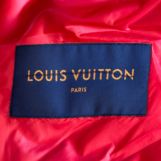 Louis Vuitton Red Flower Monogram Puffer Vest