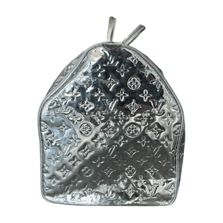 Louis Vuitton Silver Mirror Monogram Keepall 50