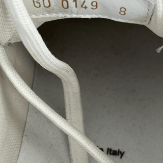 Louis Vuitton Silver & Orange Trainers