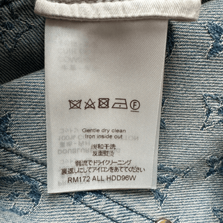 Louis Vuitton Supreme Blue Monogram Jeans