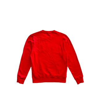 Louis Vuitton Supreme Red & White Arc Logo Sweater