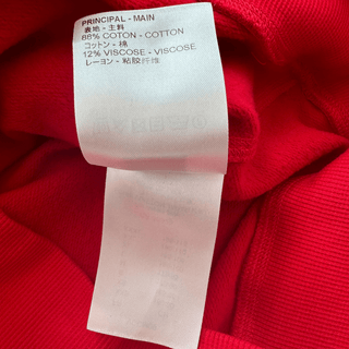 Louis Vuitton Supreme Red & White Arc Logo Sweater