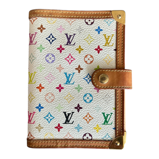 Louis Vuitton Takashi Murakami White Agenda PM