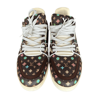 Louis Vuitton Tyler The Creator Brown & Multicolor Monogram Trainers