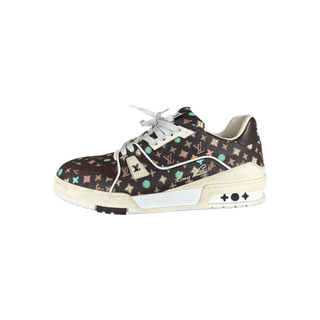 Louis Vuitton Tyler The Creator Brown & Multicolor Monogram Trainers