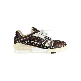 Louis Vuitton Tyler The Creator Brown & Multicolor Monogram Trainers