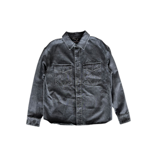 Louis Vuitton Washed Black Denim Monogram Overshirt