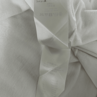 Louis Vuitton White & Black Pendant Logo T-Shirt