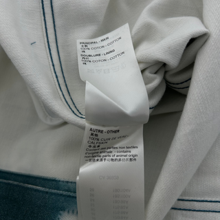 Louis Vuitton White & Blue Shibori Monogram Denim Jacket