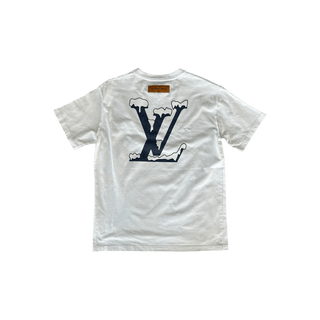 Louis Vuitton White Do A Kickflip T-Shirt