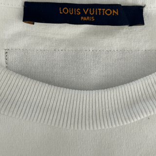 Louis Vuitton White Do A Kickflip T-Shirt