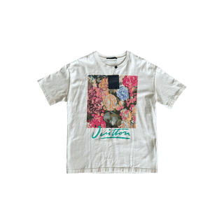 Louis Vuitton White Flower Tapestry T-Shirt
