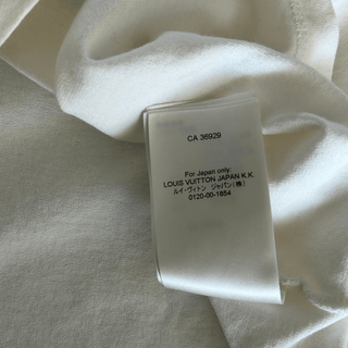 Louis Vuitton White Flower Tapestry T-Shirt