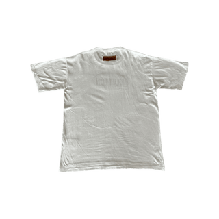Louis Vuitton White & Green Vuitton Intarsia T-Shirt