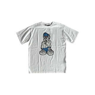 Louis Vuitton White Intarsia Graphic T-Shirt