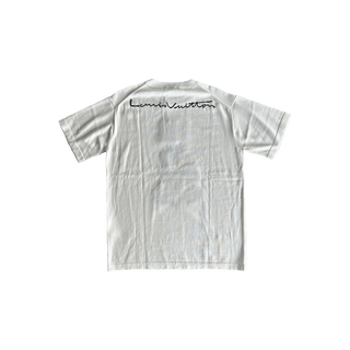 Louis Vuitton White Intarsia Graphic T-Shirt
