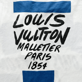 Louis Vuitton White Malletier Paris 1854 Graphic T-Shirt