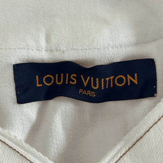 Louis Vuitton White Monogram Baseball Jersey