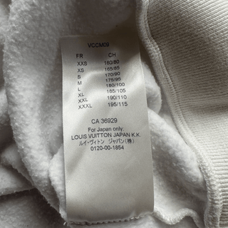 Louis Vuitton White Multicolor Flower Monogram Sweater