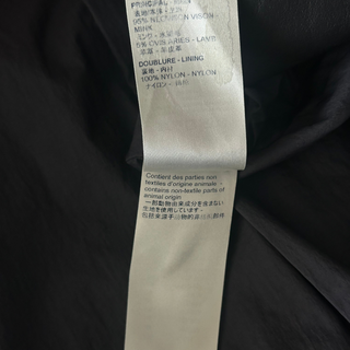 Louis Vuitton White & Multicolor Monogram Mink Jacket