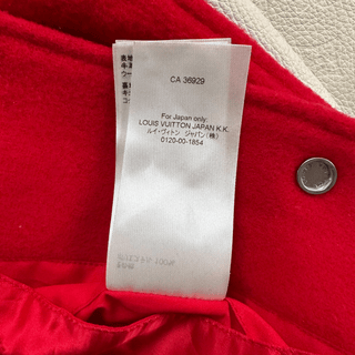 Louis Vuitton Yayoi Kusama Red & White Varsity Jacket