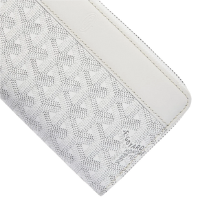 Goyard Matignon GM Wallet White