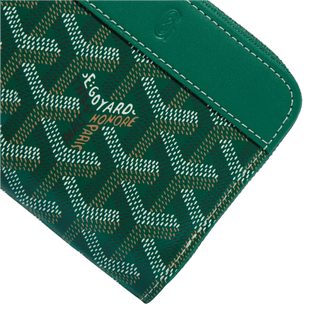 Goyard Matignon PM Wallet Green
