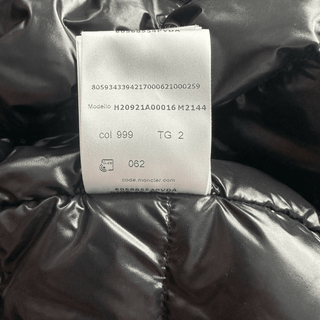 Moncler Black Hull Fleece Jacket