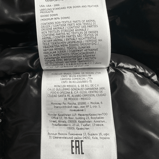 Moncler Black Hull Fleece Jacket
