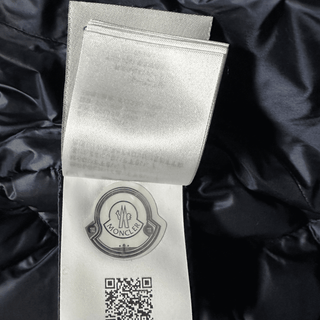 Moncler Navy Algeiba Quilted Bomber Jacket