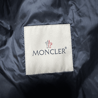 Moncler Navy Algeiba Quilted Bomber Jacket