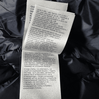 Moncler Navy Algeiba Quilted Bomber Jacket