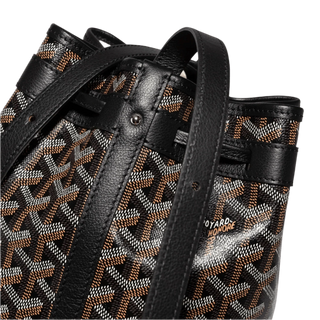 Goyard Petit Flot Bucket Bag Black