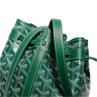 Goyard Petit Flot Bucket Bag Green
