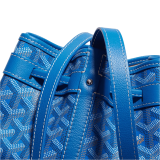 Goyard Petit Flot Bucket Bag Blue