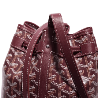 Goyard Petit Flot Bucket Bag Burgundy
