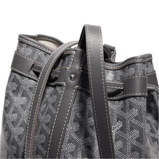 Goyard Petit Flot Bucket Bag Grey