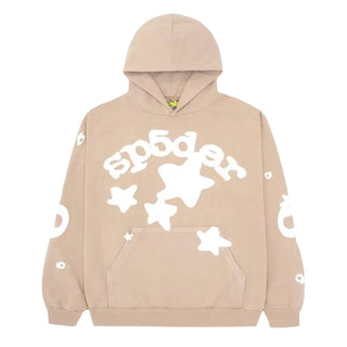 Sp5der Sand Beluga Hoodie