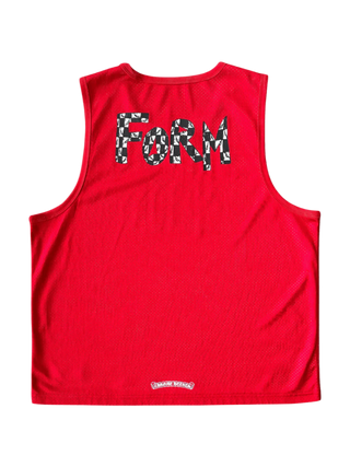 Chrome Hearts Matty Boy Team Mesh Jersey Red/White