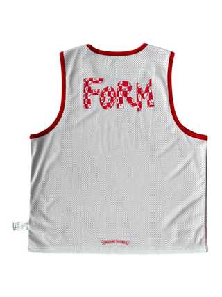 Chrome Hearts Matty Boy Team Mesh Jersey Red/White