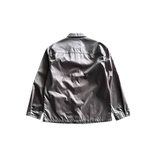 Prada Brown Re-Nylon Button Up Overshirt