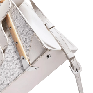 Goyard Saigon PM Bag White