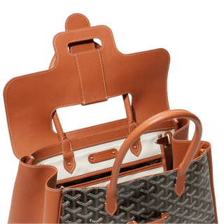 Goyard Saigon Tote Bag Black & Tan